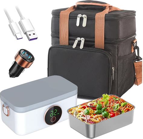 electric lunch box plugs|rechargeable lunch box.